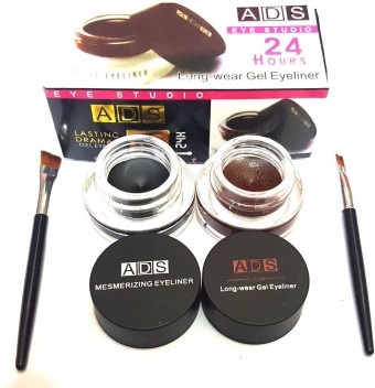 ADS gel eyeliner black \u0026 brown 6 g 