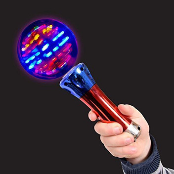 light up spinning wand