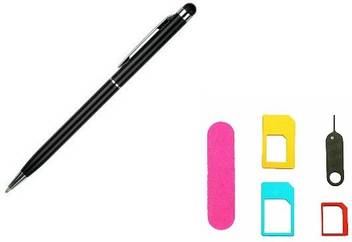 Freya 5 In 1 Metal Sim Card Sim Adapter With 2 In 1 Touch Screen Ball Pen Stylus Price In India Buy Freya 5 In 1 Metal Sim Card Sim Adapter