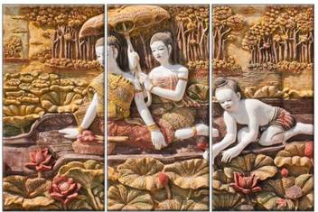 Nish Nish Mythical Collection 3d Effect Tiles Wall Highlighter Designer Digital Tiles Ceramic Tiles
