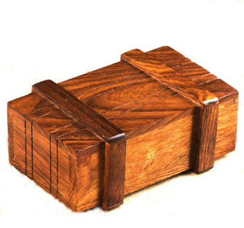 wooden puzzle holder