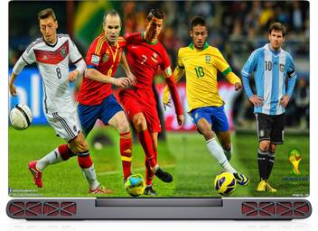 Ramiya Messi Ronaldo Neymar Material Vinyl Laptop Decal 15 6 Price