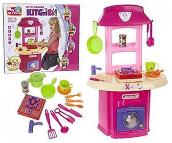 Generic All U 537002 Childs Jumbo Kitchen Set With Washer And
