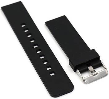 Invella Fossill Q Black 22mm Smart Watch Strap Price In India Buy Invella Fossill Q Black 22mm Smart Watch Strap Online At Flipkart Com