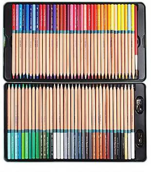 Generic Fine 72 Colors Water Soluble Drawing Pencil Set Non Toxic