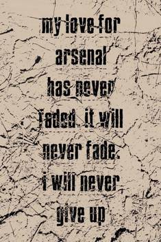 Pwl 13 19 Inches Wall Poster My Love For Arsenal Paper Print Quotes Motivation Posters In India Buy Art Film Design Movie Music Nature And Educational Paintings Wallpapers At Flipkart Com