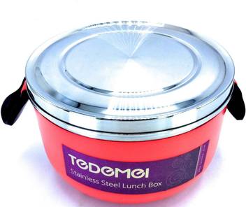 Flipkart Com Tedemei Stainless Steel Insulated Lunch Box With Stainless Steel Lid 1000 Ml Pink 1 Containers Lunch Box