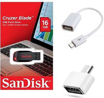 Sandisk Pendrive Accessory Combo For Laptop Android Mobiles Price In India Buy Sandisk Pendrive Accessory Combo For Laptop Android Mobiles Online At Flipkart Com