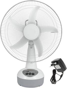 Sun Glow Solar Ac Dc 16 Rechargeable Fan With 12v Ups Battery 1500 Mm 5 Blade Table Fan Price In India Buy Sun Glow Solar Ac Dc 16 Rechargeable Fan With 12v Ups