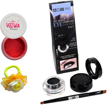 red gel eyeliner