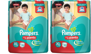 pampers pants xl 2 pieces