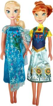 Halo Nation Frozen Sister Doll Anna Elsa Big Size 42 Cm Frozen