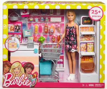 Barbie Super Market Super Market Buy Cartoon Toys In India Shop For Barbie Products In India Flipkart Com
