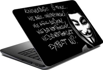 Rs Creation Knowledge Are Tree We Are Anonymous Vinyl Laptop Decal