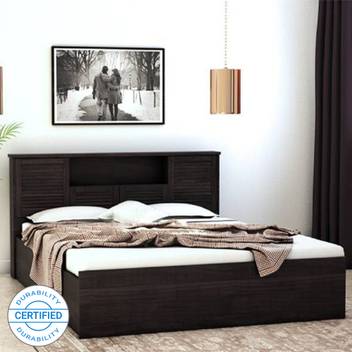 Hometown Bali Bolton Engineered Wood Queen Box Bed Price In India