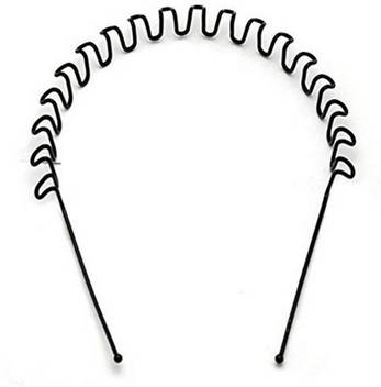 Nprc Premium Quality Hair Band For Men And Women Daily Use Black