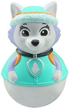 set of 6 paw patrol weebles wobble toys