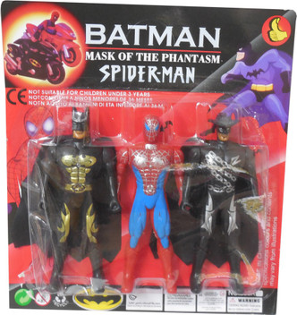 batman spiderman toys