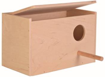 Petnest Budgie Bird And Love Bird Breeding Nest Box Bird House
