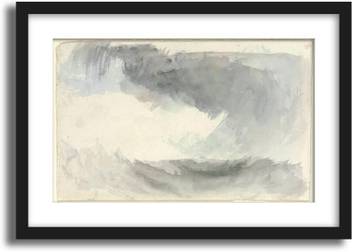 Artcentral A Storm At Sea Fingal S Cave Painting By Jmw Turner Without Glass Black Frame With Border Art Print Digital Reprint 21 Inch X 15 Inch Painting Price In India Buy