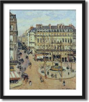 Artcentral Rue Saint Honore Afternoon Rain Effect 1897