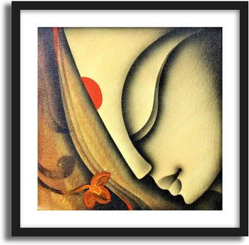 Artcentral Indian Culture Series Traditional Indian Woman With A