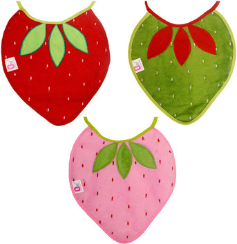 strawberry bib