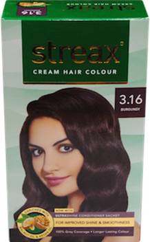 Streax Cream Hair Colour 3 16 Burgundy 50g Burgundy Price In India Buy Streax Cream Hair Colour 3 16 Burgundy 50g Burgundy Online In India Reviews Ratings Features Flipkart Com