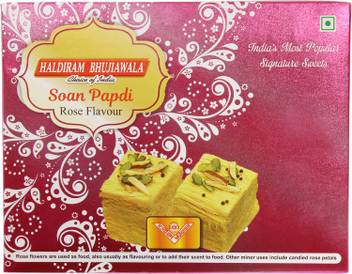 Haldiram Bhujiawala Rose Soan Papdi Box Price In India Buy Haldiram Bhujiawala Rose Soan Papdi Box Online At Flipkart Com Soan papdi premium 500g (haldiram). haldiram bhujiawala rose soan papdi box
