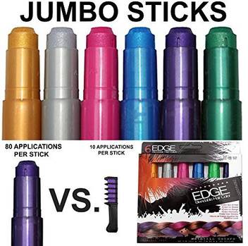 Generic Kids Hair Chalk Scented Metallic Non Toxic Washable Hair