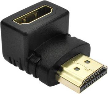 Pac L Type 90 Degree Hdmi Female To Hdmi Male Jointer Connector 1 M Hdmi Adapter Pac Flipkart Com