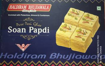 Haldiram Bhujiawala Pure Deshi Ghee Soan Papdi Box Price In India Buy Haldiram Bhujiawala Pure Deshi Ghee Soan Papdi Box Online At Flipkart Com Our entire product range is processed using advanced technologies thereby ensuring its long shelf life. haldiram bhujiawala pure deshi ghee soan papdi box
