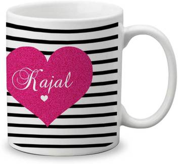 My Gifts Zone Beautiful Simple Kajal Name Ceramic Coffee Gifts For Birthday Ceramic Coffee Mug Price In India Buy My Gifts Zone Beautiful Simple Kajal Name Ceramic Coffee Gifts For Birthday Write kajal in hindi : inr