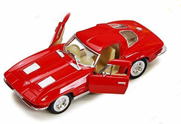 red corvette toy car