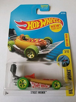 hot wheels hot dog car