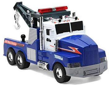 tonka mighty motorized tow truck toy vehicle