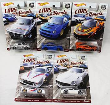Hot Wheels Car Culture Cars And Donuts Set Of 5 Real Rider Collectible Die Cast Toy Car Culture Cars And Donuts Set Of 5 Real Rider Collectible Die Cast Toy Got my '67 hemi barracuda from the hot wheels 50th anniversary originals!!! flipkart