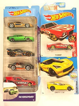 hot wheels corvette 5 pack