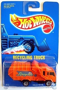hot wheels recycling truck