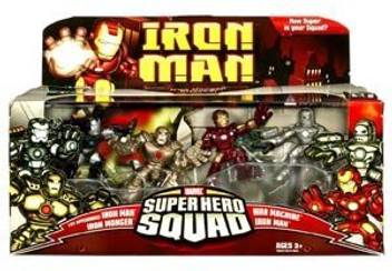 Marvel Super Hero Squad 3 Figures 1st Appearance Iron Man Iron Monger War Super Hero Squad 3 Figures 1st Appearance Iron Man Iron Monger War Buy Iron Man