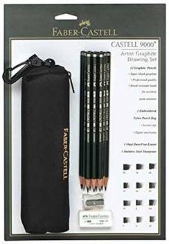 Faber Castell Faber Castel Fc800028 Castell 9000 15 Piece Graphite