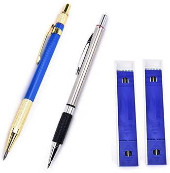 Eshylala 2 Pack 2 0 Mm Lead Holder Metal Mechanical Pencil