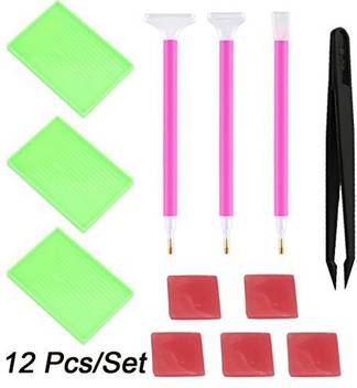 Forestime 12 Pieces Diamond Painting Tools 5d Diy Diamond Painting