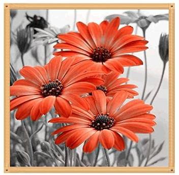 Forestime Diy 5d Diamond Painting By Number Kit Full Drill Daisy