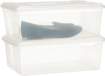 white shoe stand