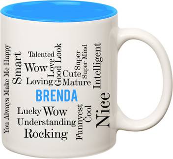 Ibgift Brenda Good Personality Inner Blue Ceramic Coffee Name Ceramic Coffee Mug Price In India Buy Ibgift Brenda Good Personality Inner Blue Ceramic Coffee Name Ceramic Coffee Mug Online At Flipkart Com