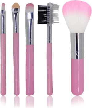 Prime Set Of 5 Pcs Makeup Brushes Women And Girls Home And Party Use Price In India Buy Prime Set Of 5 Pcs Makeup Brushes Women And Girls Home And Party
