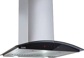Glen Glass Kitchen Chimney 6071 Sxts 60cm 1000m3h Baffle Filter Wall Mounted Chimney Price In India Buy Glen Glass Kitchen Chimney 6071 Sxts 60cm 1000m3h Baffle Filter Wall Mounted Chimney Online