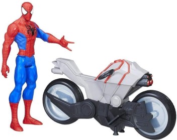 spiderman with spider cycle