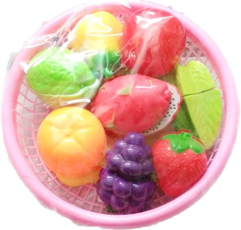fruits cutting play toy set